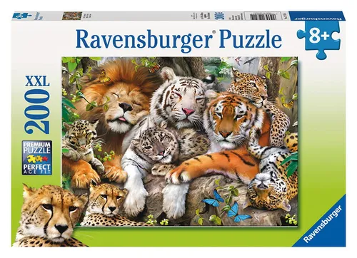 Ravensburger Veľké mačky Puzzle 200 dielikov