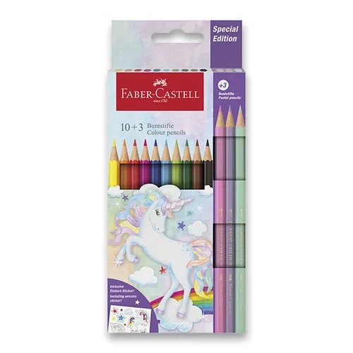 FABER-CASTELL Pastelky Classic Colour Unicorn 13 farieb