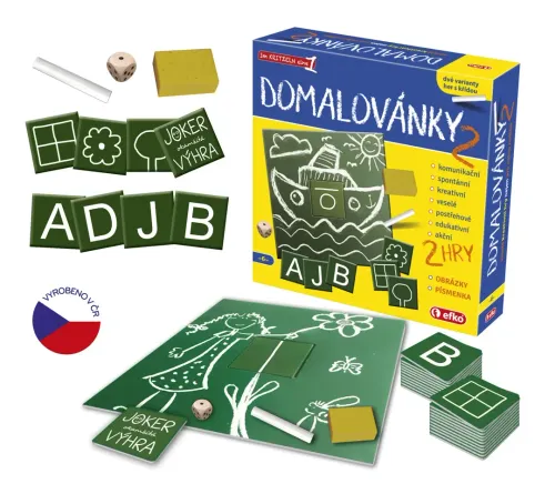 Efko DOMALOVÁNKY 2 "OBRÁZKY A PÍSMENKA"