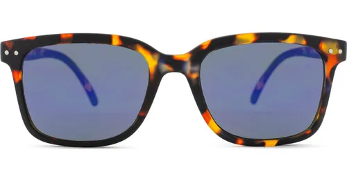 Izipizi Sun #L Tortoise - rectangulares gafas de sol, unisex, marrón
