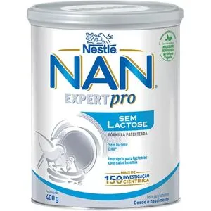 Nestlé Nan Sem Lactose Leite Lactentes Pó 400g