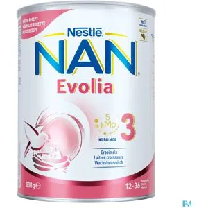 Nestle Nan Evolia 3 Lait de Croissance Bébé 1+ An 800g