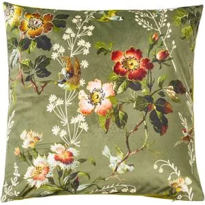 viva domo Kissenhülle "Samtoptik", grün