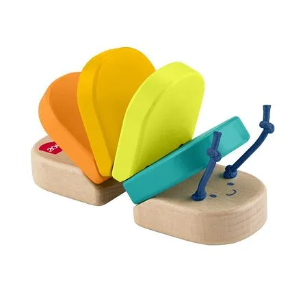 Fisher Price Drevená klopkajúca húsenica