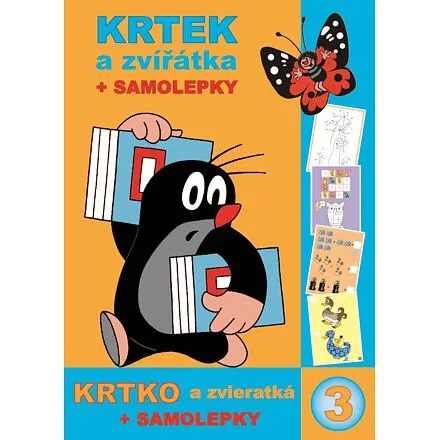 Activity book A4 - Krtko a zvieratka