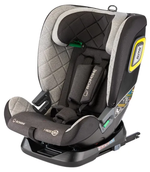 Bomimi IDEAfix I-SIZE 360 ° 40-150cm (0-36kg), metalic melange