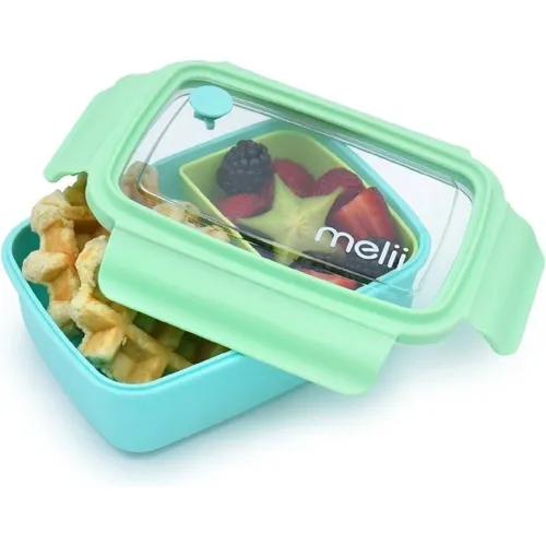 Bento Box krabička na desiatu 880 ml - modrá