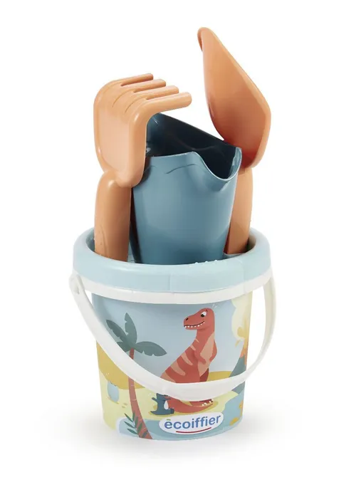 Ecoiffier Vedierko Dinosaurus s kanvičkou a príslušenstvom, 13 cm