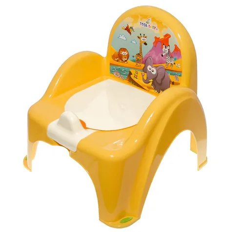 TEGA Hrací nočník / stolička - žltá