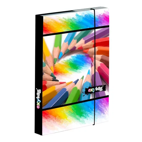 Oxybag Box na zošity A4 Pastelky