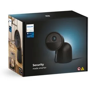 Philips Hue Secure Cam 230V Sort + Desktop Stand - 60731