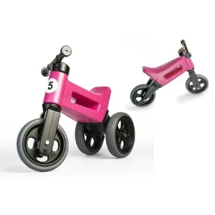 Teddies Odrážadlo Funny Wheels Rider Sport 2v1, ružové