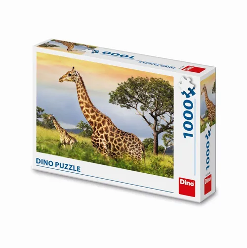 Dino ŽIRAFIA RODINA 1000 Puzzle