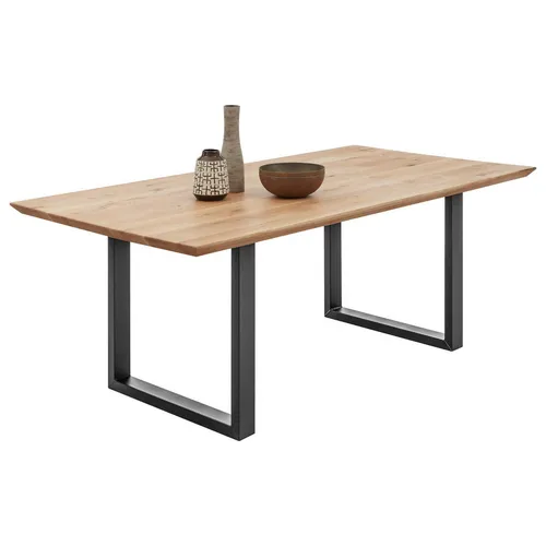 MID.YOU JÍDELNÍ STŮL, dub, černá, barvy dubu, 200/100/74 cm