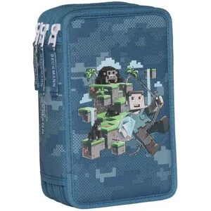 Beckmann trippelt pennal med innholdt, Jungle Game