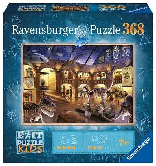 Ravenburger Exit KIDS Puzzle: Noc v múzeu 368 dielikov