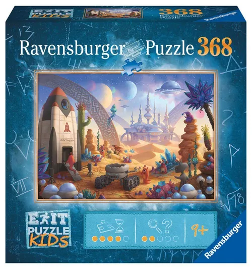Ravenburger Exit KIDS Puzzle: Vesmír 368 dielikov