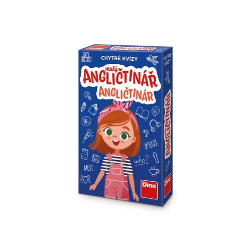 Dino Chytré kvízy - Malý angličtinár, Náučná hra