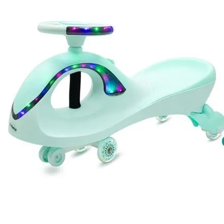 Baby Mix Gravitačné odrážadlo pre deti s LED G-Force zelené