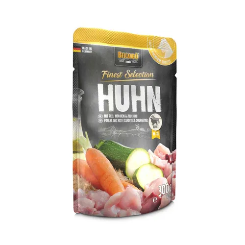 Belcando Finest Selection - kuřecí maso s rýží, mrkví a cuketou 24 x 125 g
