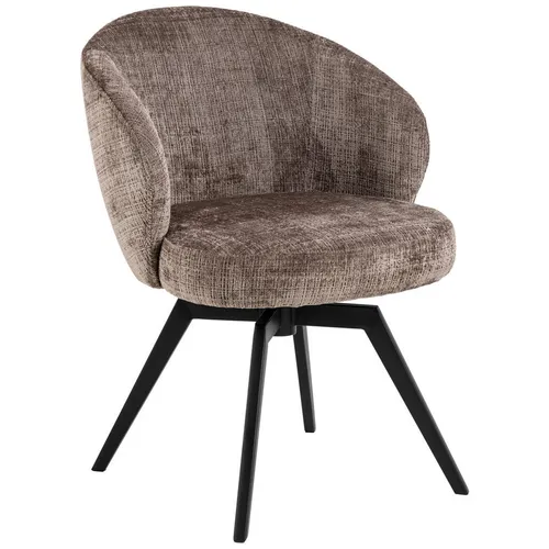 MID.YOU ŽIDLE S PODRUČKAMI, struktura, hnědá, černá