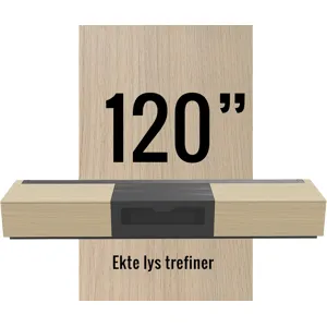 Dreamscreen Lasertv Stealth Ust Alr Console 120" Trefiner / Sort