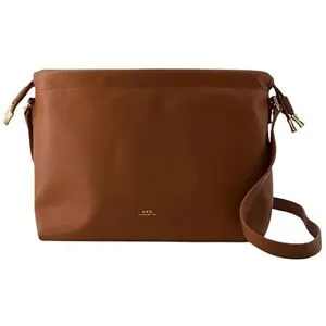 A.P.C. Schultertasche - Sac Ninon - Gr. unisize - in Braun - für Damen