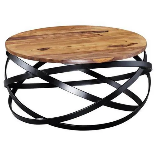 MID.YOU KONFERENČNÍ STOLEK, barvy sheesham, dřevo, 60/60/30 cm