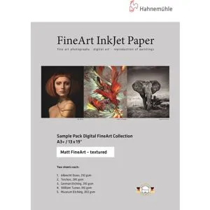 Hahnemühle Photo Testpaket Matte FineArt textured, A3+