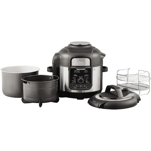 Multicooker Ninja OP500EU, 1460W, 7.5L, functie Slow Cook, 9 moduri de gatire, Negru