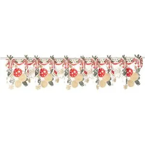 viva domo Spitzengardine „Weihnachtsglocken“