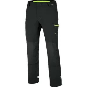 Pantalon de travail hiver Stretch Evolution Würth MODYF Anthracite/Lime Gris foncé 48