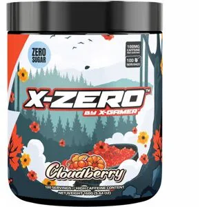 X-Gamer X-Zero Cloudberry - 100 Serveringar