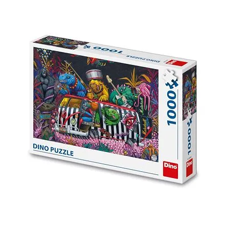 Dino Príšerky na tripe 1000 dielikov Puzzle