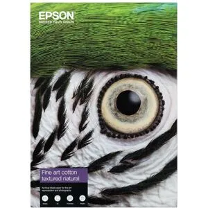 Epson A4 Fine Art Cotton Textured Natura 300g - 25 ark