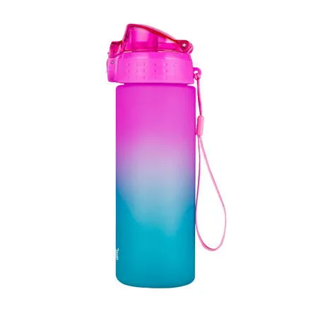 Fľaša OXY CLiCK 600 ml OXY Ombre Blue- pink