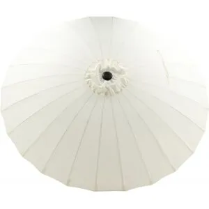 Palmetto Parasol - Sort,Hvid