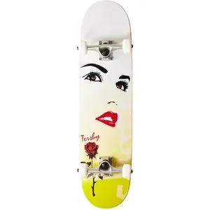 Chocolate Raven Tershy Pro Komplet Skateboard (Hvid)