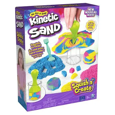 Spin Master KINETIC SAND Téglikova tvoriaca súprava