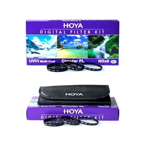 Hoya Kit de Filtros DFK58 II (UV,PLC,ND) D58mm