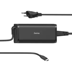 Hama Chargeur Universel Pour Laptop 100 W Noir (00200007)