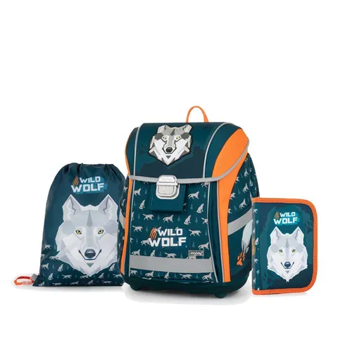 Oxybag Školský set 3ks PREMIUM LIGHT vlk