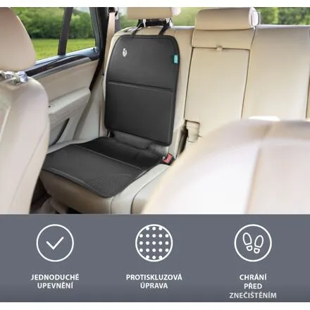 Zopa Ochrana sedadla pod autosedačku čierna