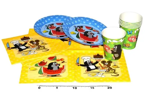 Wiky Párty set Krtko, 18 ks