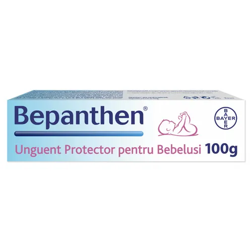 Unguent pentru iritatiile de scutec Bepanthen, 100 g, Bayer