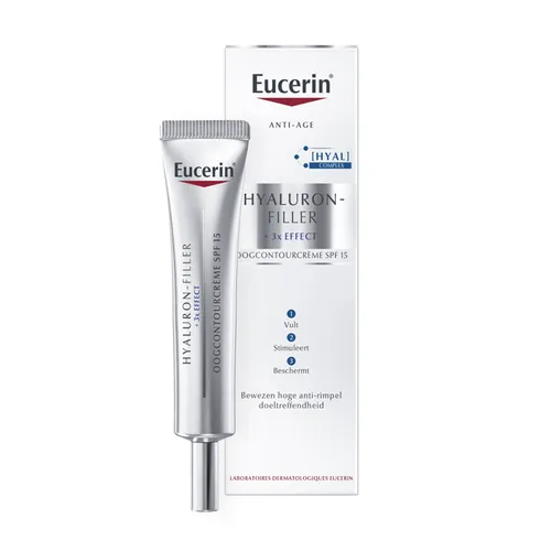 Eucerin Hyaluron-Filler +3x Effect Oogcontourcrème SPF15 15ml