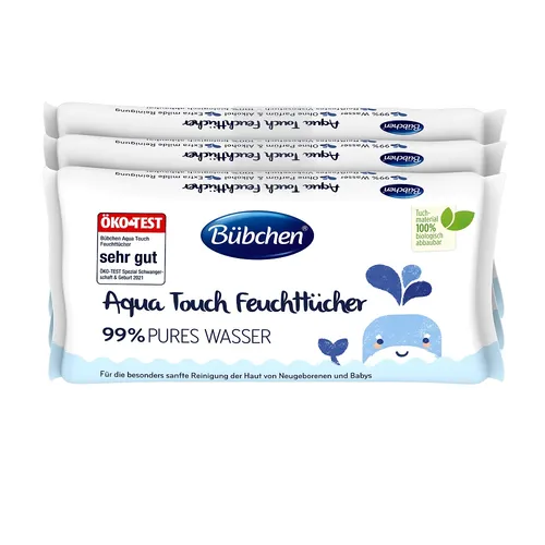 Bübchen Baby Vlhčené ubrúsky, 99% vody