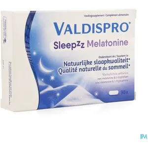 VALDISPRO SLEEPZZ MELATONINE 30 COMP