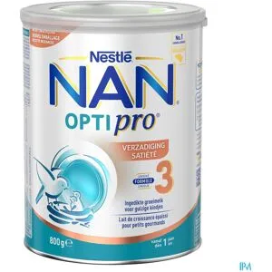 Nestle Nan Satiété 3 Lait de Croissance épaissi Bébé 1+ An 800g