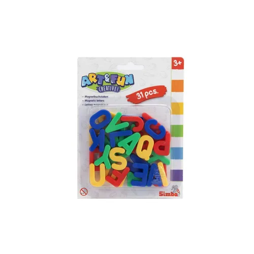 Simba Art&Fun Magnetické písmená